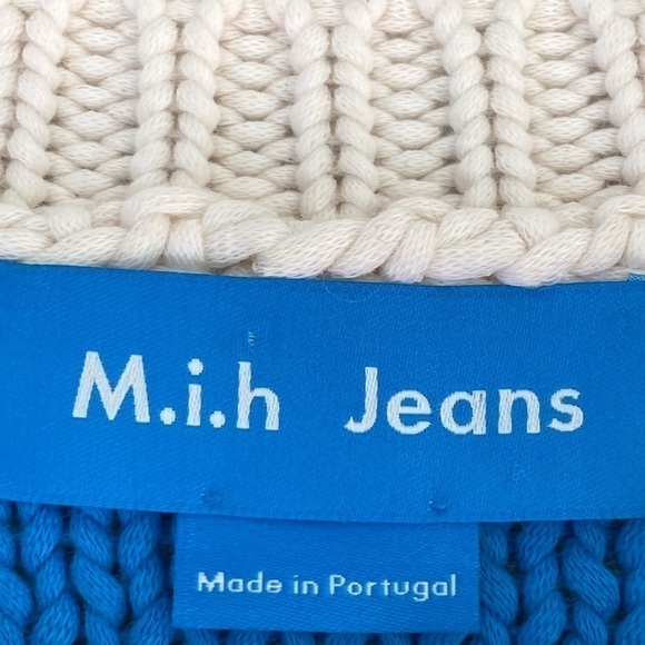 M.i.h Jeans Blue Striped Sweater - Picture 4 of 7
